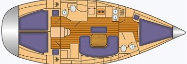 Bavaria 39 cruiser mit 3 Kabinen