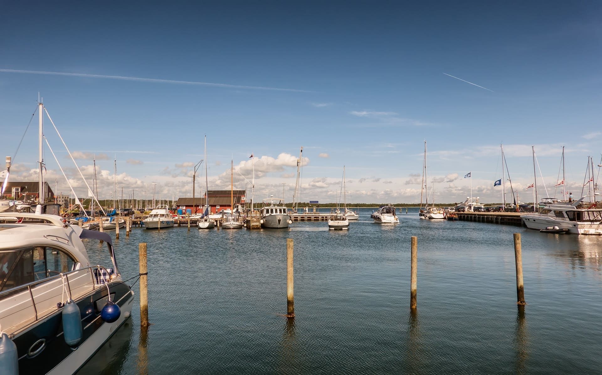 Der Yachthafen in Juelsminde