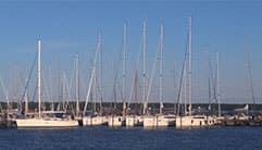 Der Hafen von Breege / Rügen